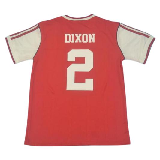 Camisa Arsenal Home 86/88 - Versão Retrô "Dixon" Nº 2