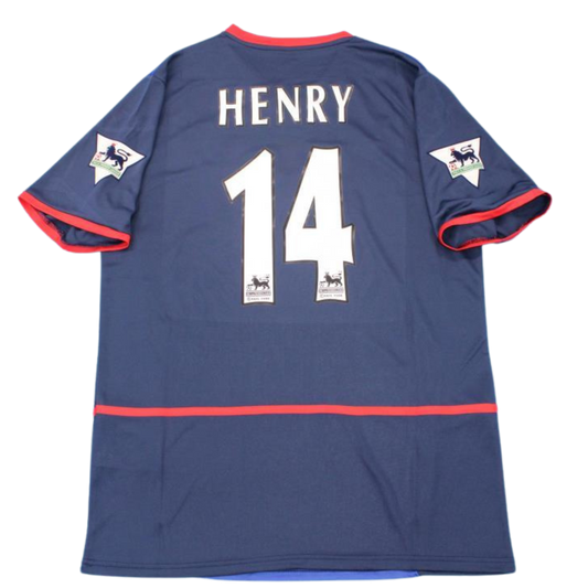 Camisa Arsenal Away 02/03 - Versão Retrô "Henry" Nº 14