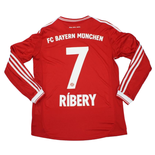 Camisa Bayern de Munique Manga Longa Home 13/14 - Versão Retrô "Ribéry" N° 7