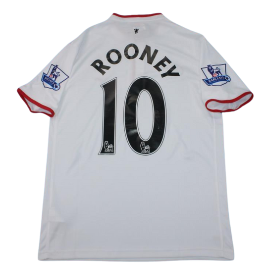 Camisa Manchester United Away 12/14 - Versão Retrô "Rooney" Nº 10