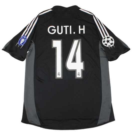 Camisa Real Madrid Away 04/05 - Versão Retrô "Guti. H" Nº 14