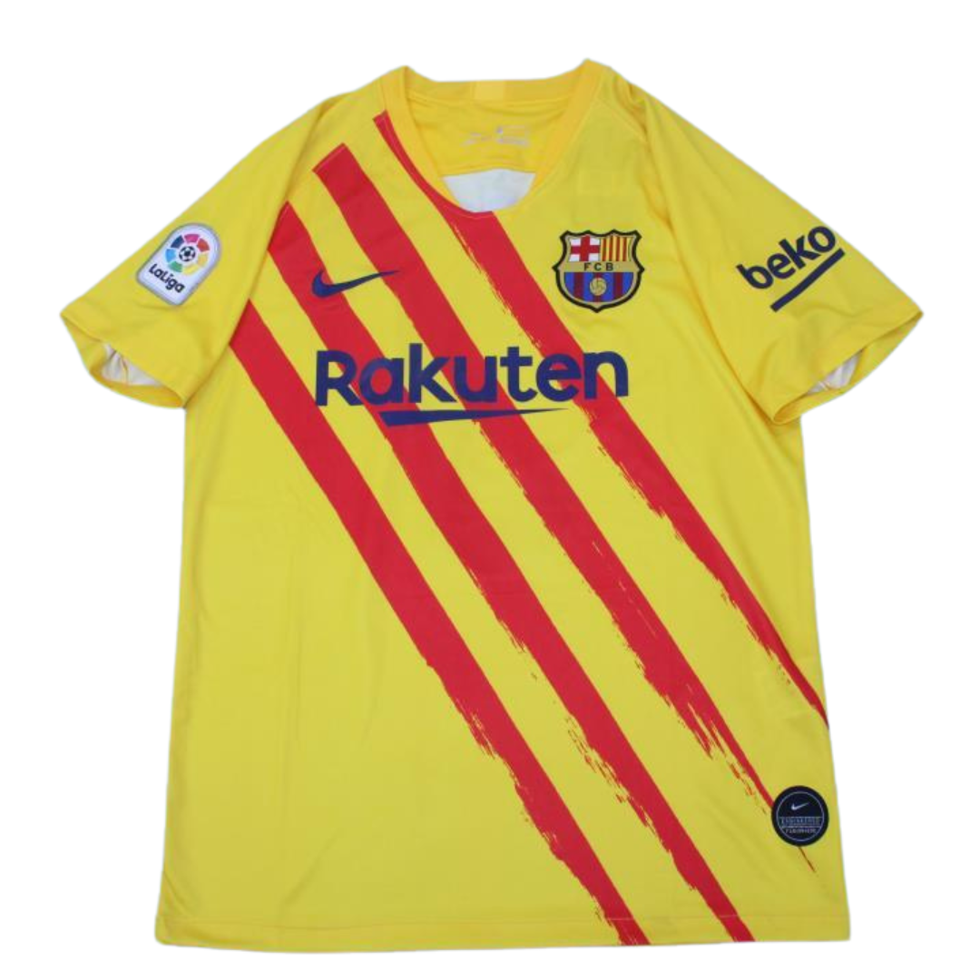 Camisa Barcelona Third Away 19/20 - Versão Retrô "Piqué" Nº 3