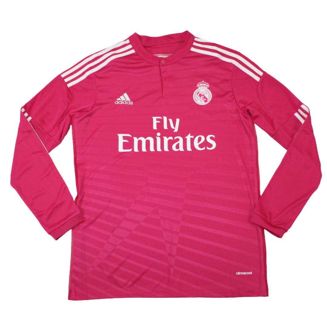Camisa Real Madrid Manga Longa Away 14/15 - Versão Retrô