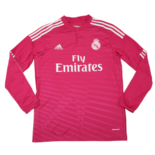 Camisa Real Madrid Manga Longa Away 14/15 - Versão Retrô