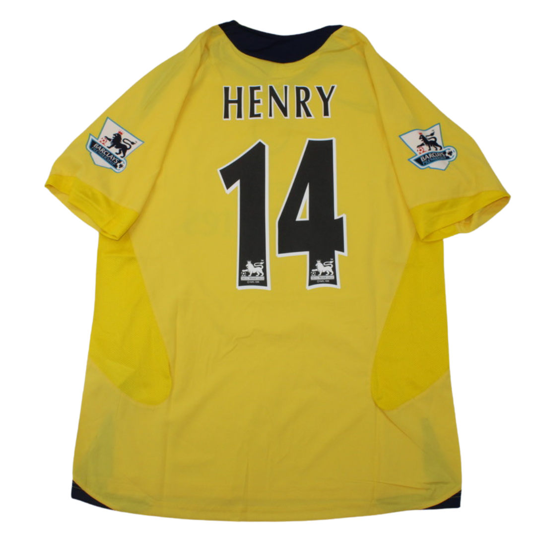 Camisa Arsenal Away 06/07 - Versão Retrô "Henry" Nº 14