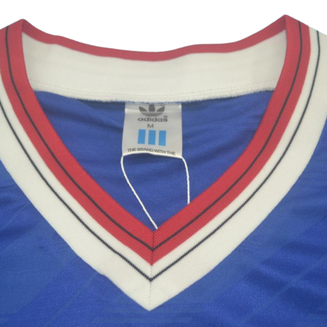Camisa Manchester United Manga Longa Away 1986 - Versão Retrô