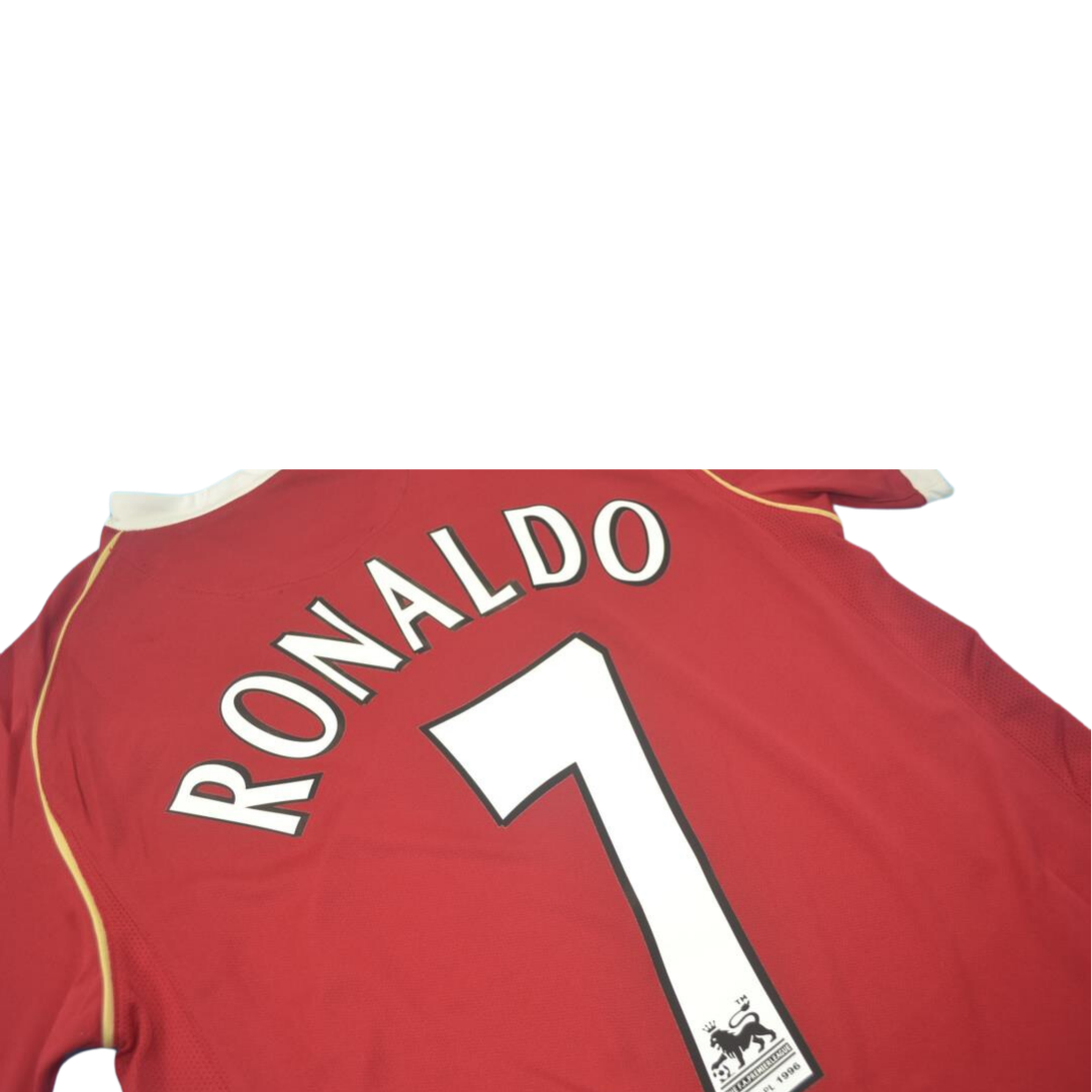 Camisa Retrô Manchester United Home 06/07 "Cristiano Ronaldo" Nº7