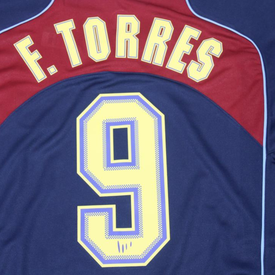 Camisa Atlético de Madrid Away 04/05 - Versão Retrô "F.Torres" Nº 9