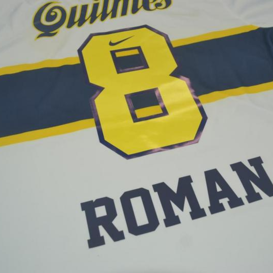 Camisa Boca Juniors Away 96/97 - Versão Retrô "Roman" N° 8