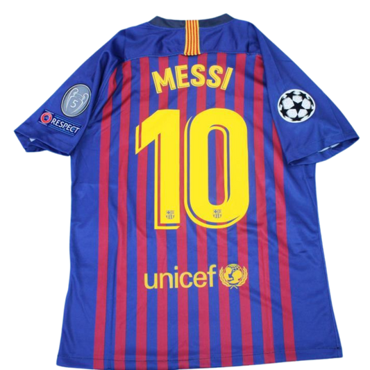 Camisa Barcelona Home 18/19 - Versão Retrô "Messi" Nº 10