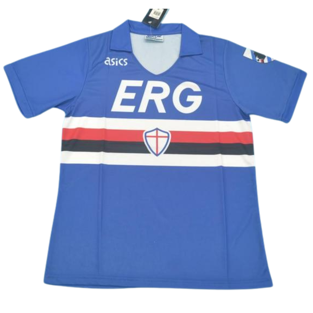 Camisa Retrô Sampdoria Home 90/91 "Mancini" N°.10