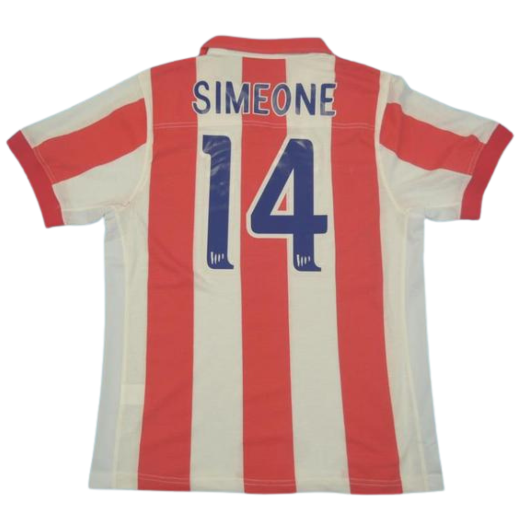 Camisa Atlético de Madrid Home 02/03 - Versão Retrô "Simeone" Nº 14