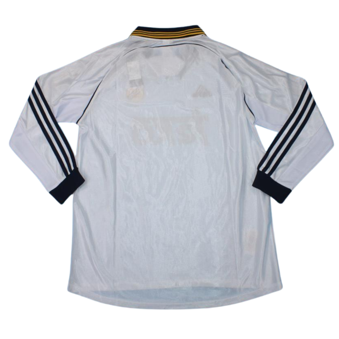 Camisa Real Madrid Manga Longa Home 98/00 - Versão Retrô