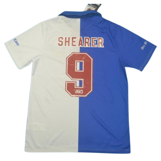 Camisa Blackburn Rovers Home 94/95 - Versão Retrô "Shearer" Nº 9