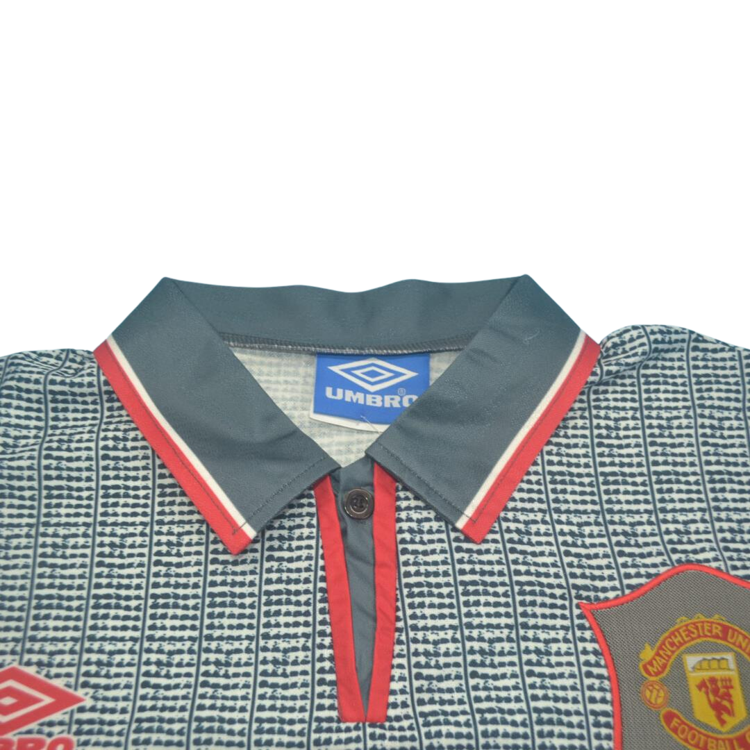 Camisa Manchester United Away 95/96 - Versão Retrô "Cantona" Nº 7