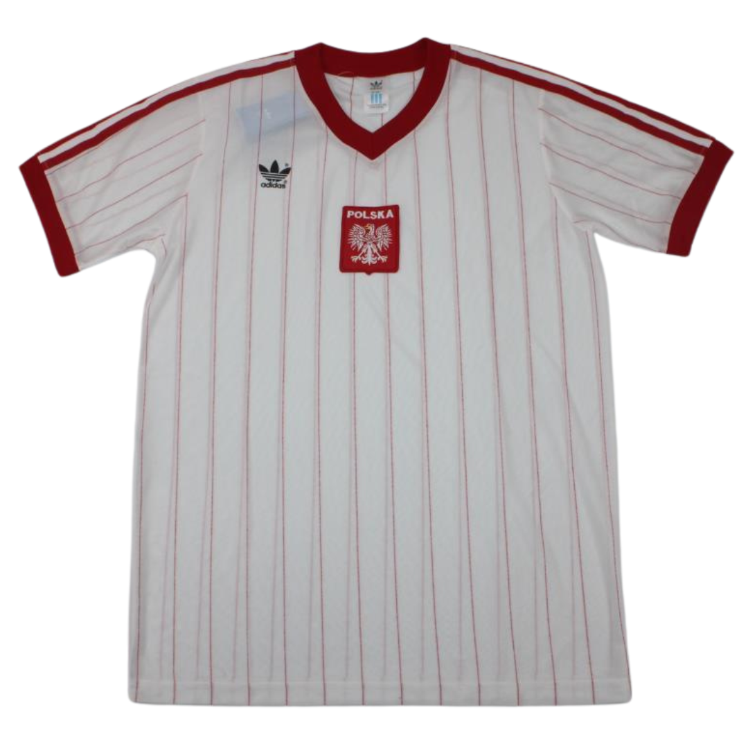 Camisa Polônia Home 1982 - Versão Retrô