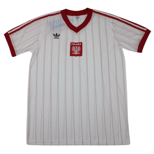 Camisa Polônia Home 1982 - Versão Retrô