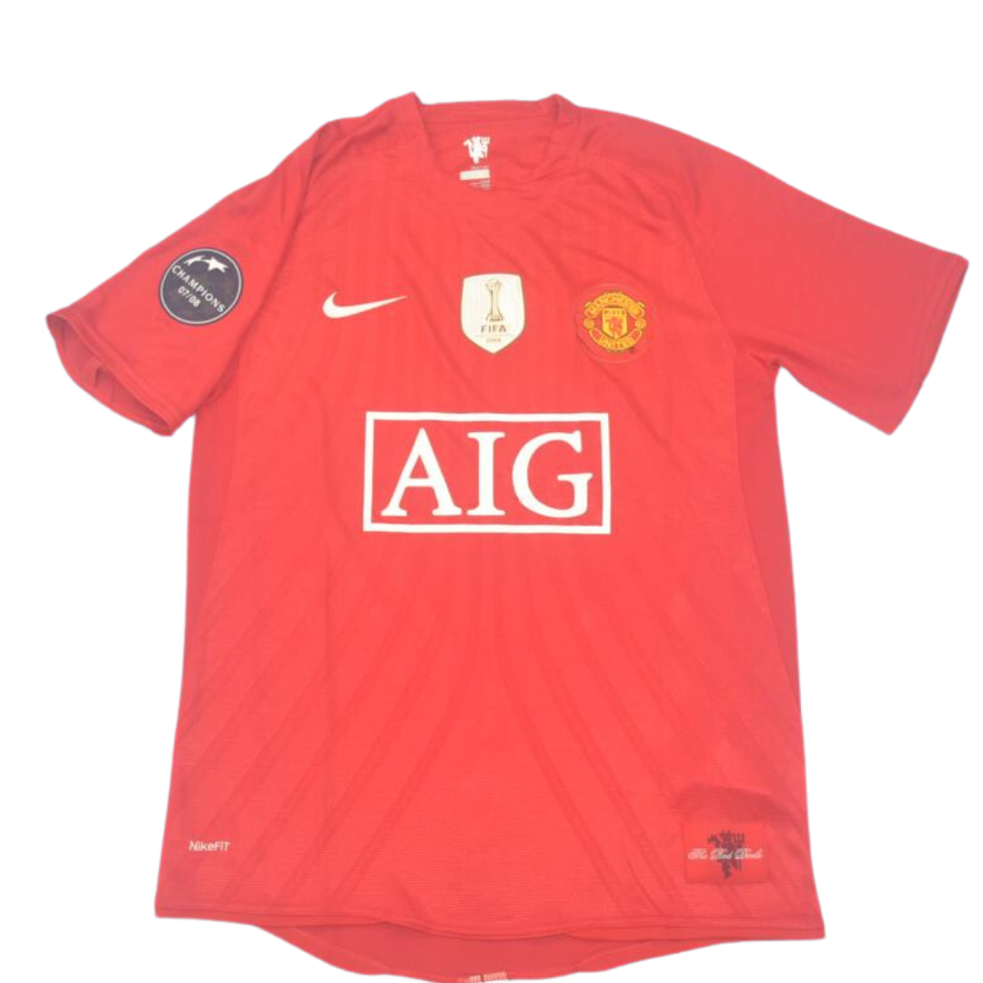 Camisa Manchester United Home 07/09 - Versão Retrô "Cristiano Ronaldo" Nº 7