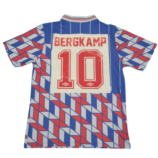Camisa Ajax Away 89/90 - Versão Retrô "Bergkamp" Nº 10