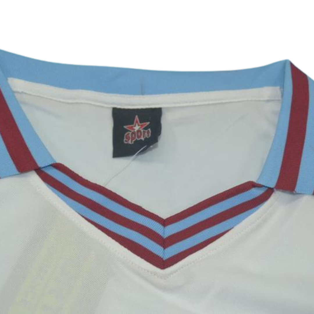 Camisa West Ham Away 1980 - Versão Retrô