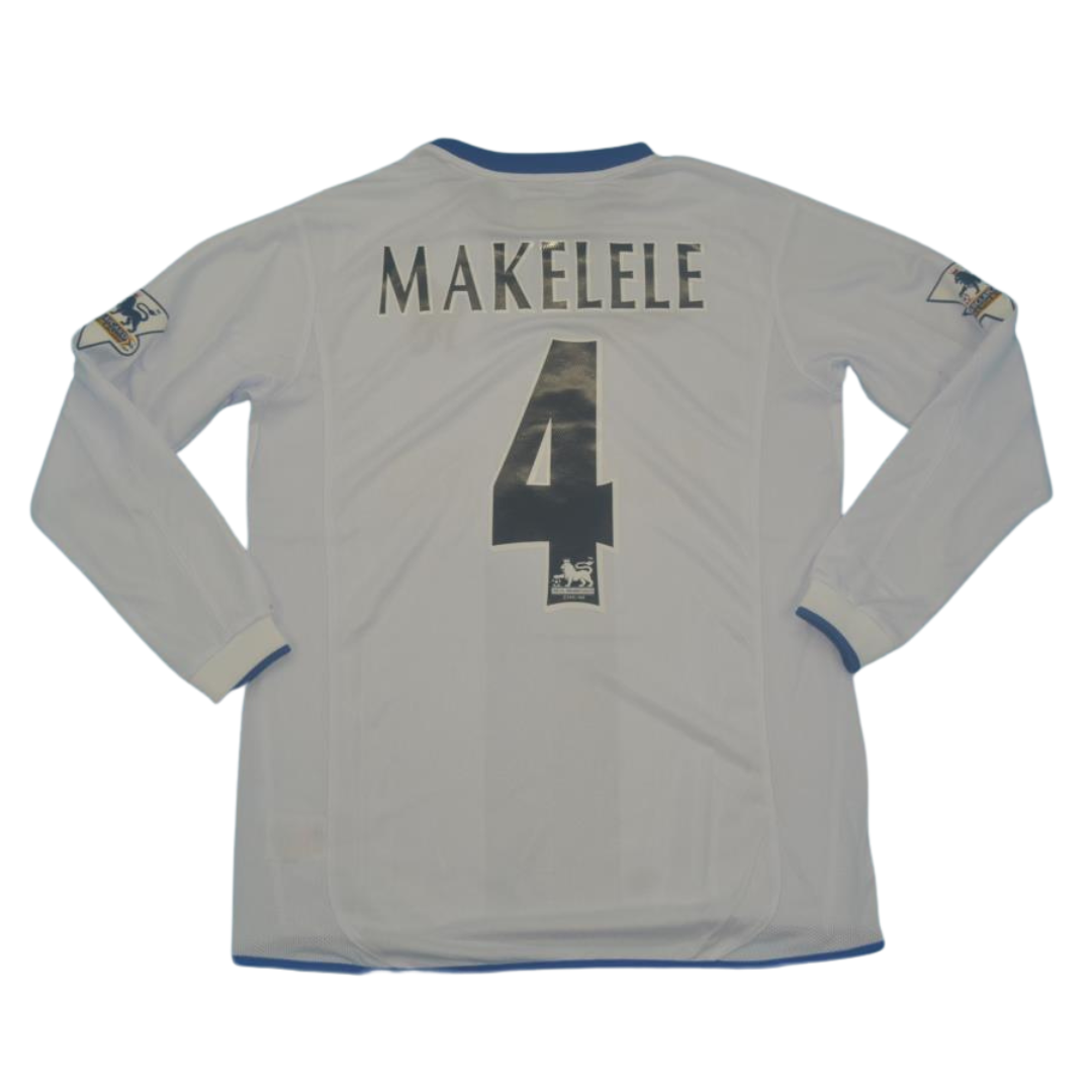 Camisa Chelsea Manga Longa 03/05 - Versão Retrô "Makelele" Nº 4