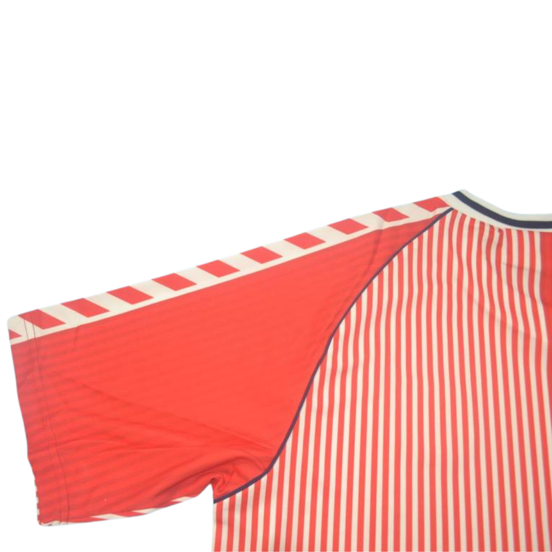 Camisa Dinamarca Home 1986 - Versão Retrô