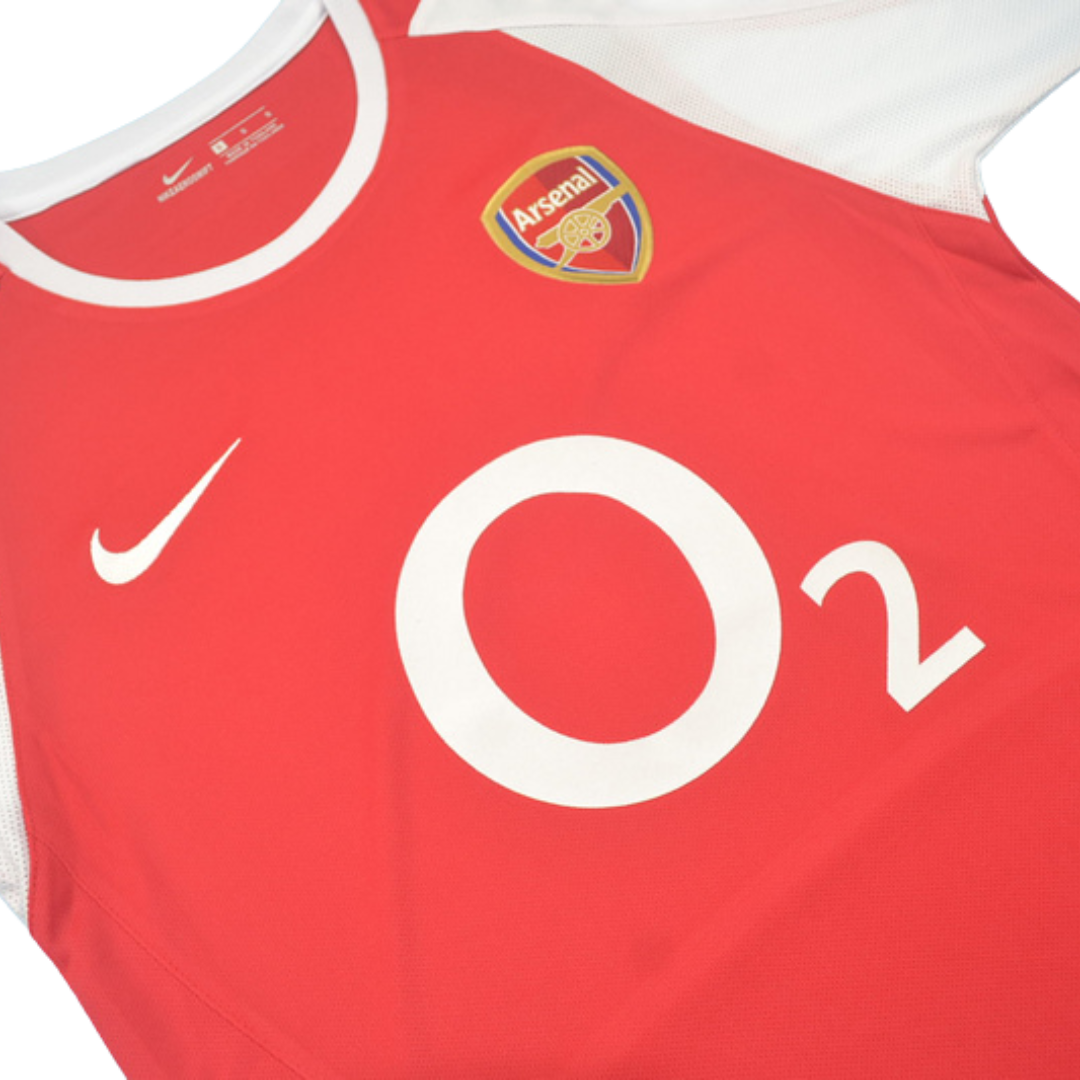 Camisa Arsenal Home 02/04 - Versão Retrô "Reyes" Nº 9