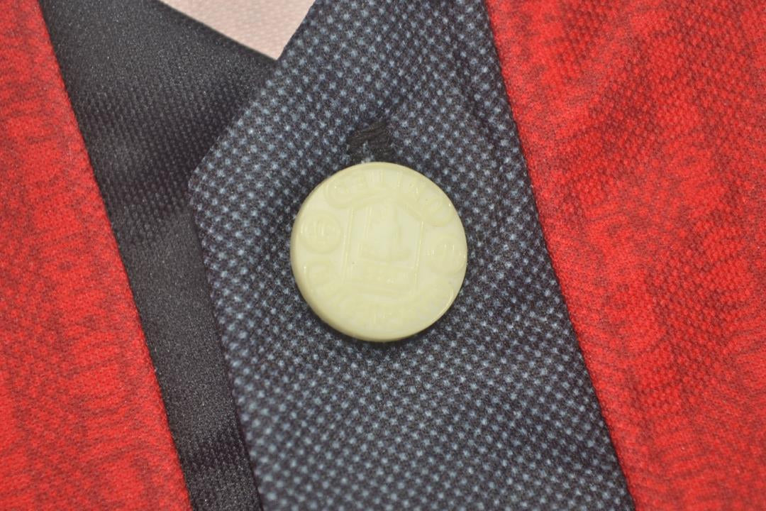Camisa Manchester United Manga Longa Home 96/97 - Versão Retrô