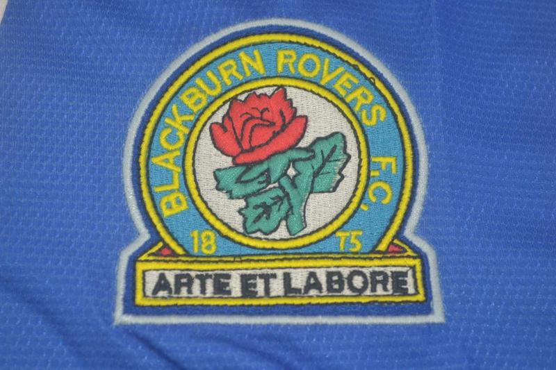 Camisa Blackburn Rovers Manga Longa 94/95 - Versão Retrô