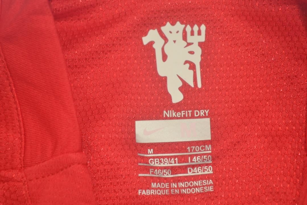 Camisa Manchester United Home 07/09 - Versão Retrô "Scholes" Nº 18
