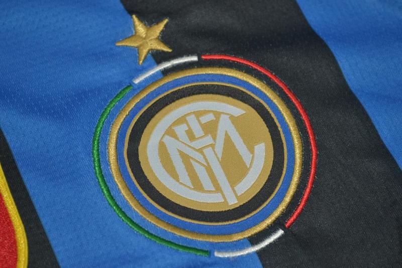 Camisa Retrô Inter de Milão Home UCL Finale Versão 2010 "J.Zanetti" N°.4