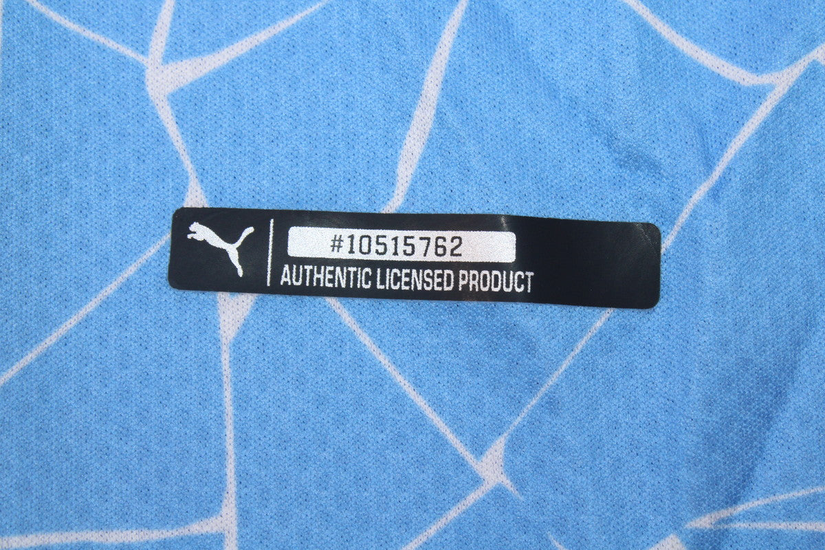 Camisa Manchester City Home 20/21 - Versão Retrô