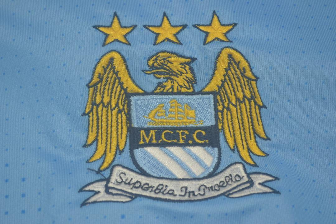 Camisa Manchester City Home 11/12 - Versão Retrô "Aguero" Nº 16