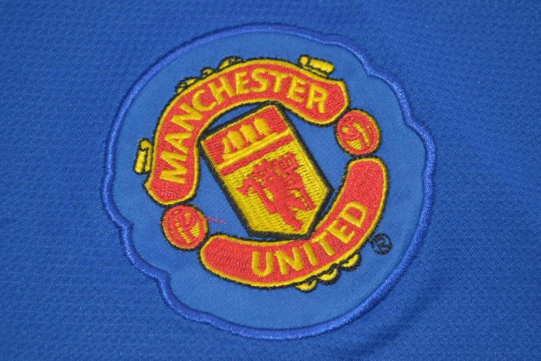 Camisa Manchester United Manga Longa Away 07/08 - Versão Retrô