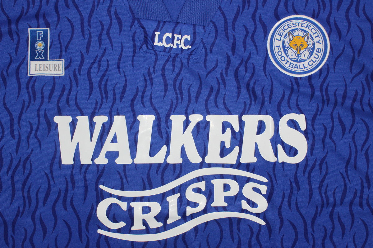 Camisa Leicester City Home 92/94 - Versão Retrô