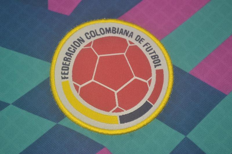 Camisa Colômbia Manga Longa 1995 - Versão Retrô