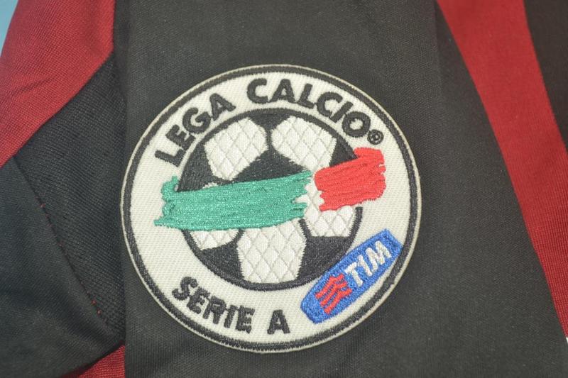 Camisa Milan Manga Longa 09/10 - Versão Retrô "Maldini" Nº 3