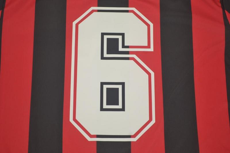 Camisa Retrô Milan Home 88/89 N°.6