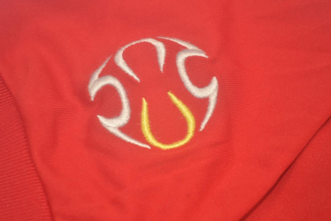 Camisa Liverpool Manga Longa 06/07 - Versão Retrô "Gerrard" Nº 8