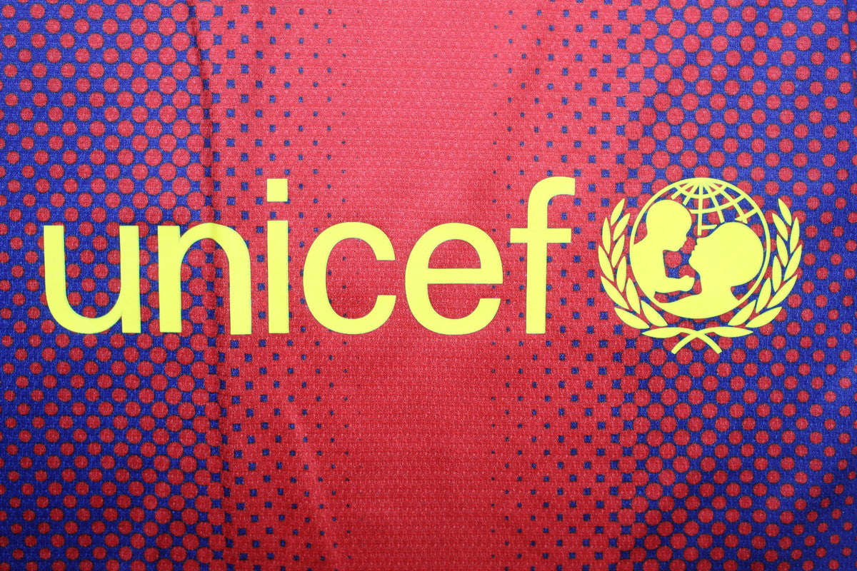 Camisa Barcelona Manga Longa 12/13 - Versão Retrô "Messi" Nº 10