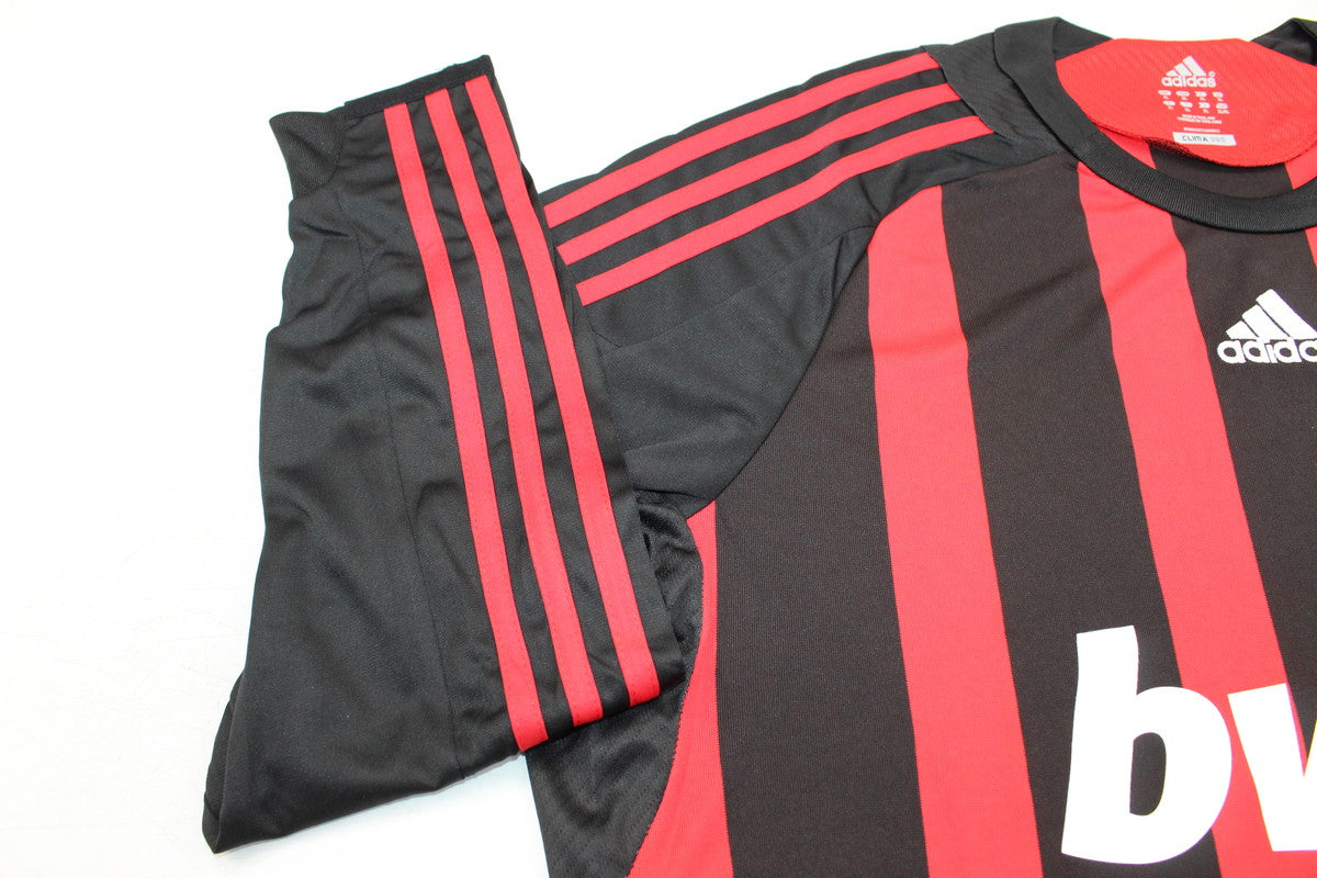 Camisa Milan Manga Longa Home 08/09 - Versão Retrô