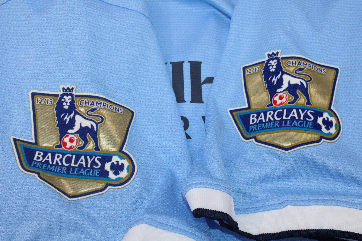 Camisa Manchester City Home 13/14 - Versão Retrô
