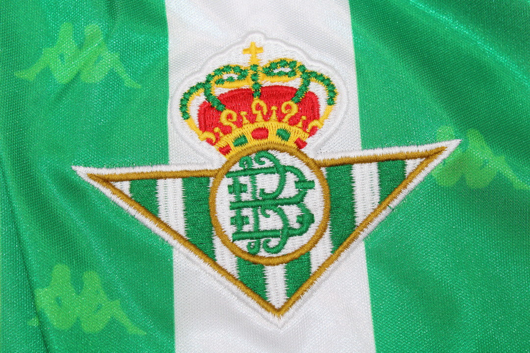 Camisa Real Betis Manga Longa Home 95/97 - Versão Retrô