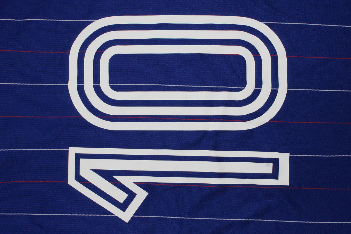 Camisa França Manga Longa Home 1980 - Versão Retrô Nº 10