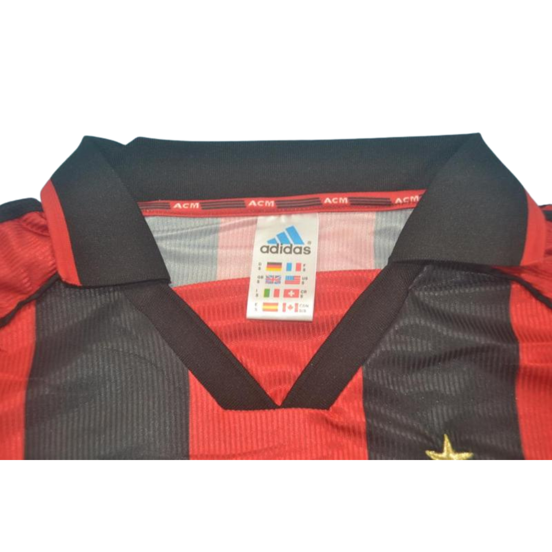 Camisa Retrô Milan Home 98/00