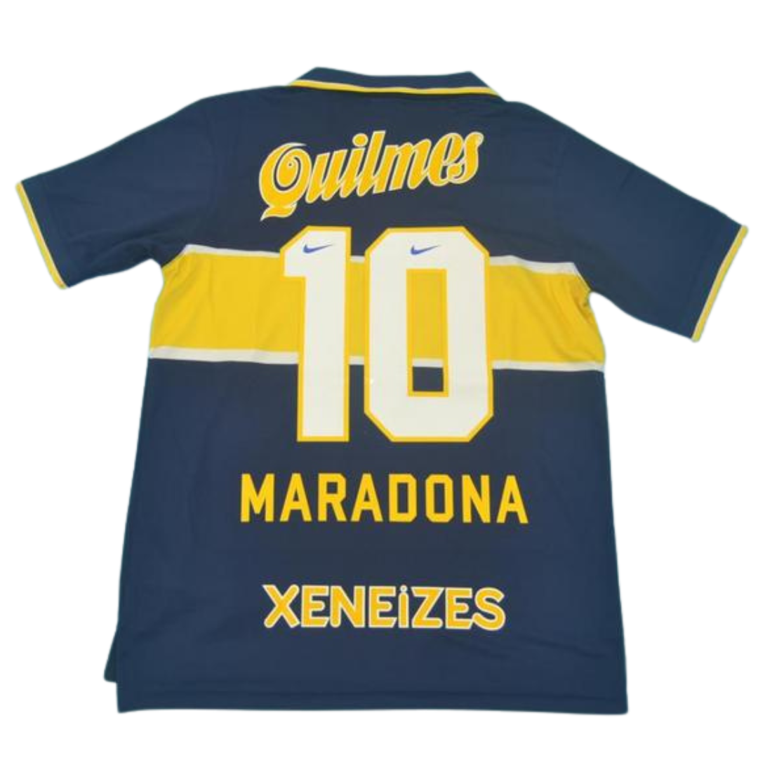 Camisa Boca Juniors Home 96/97 - Versão Retrô "Maradona" N° 10