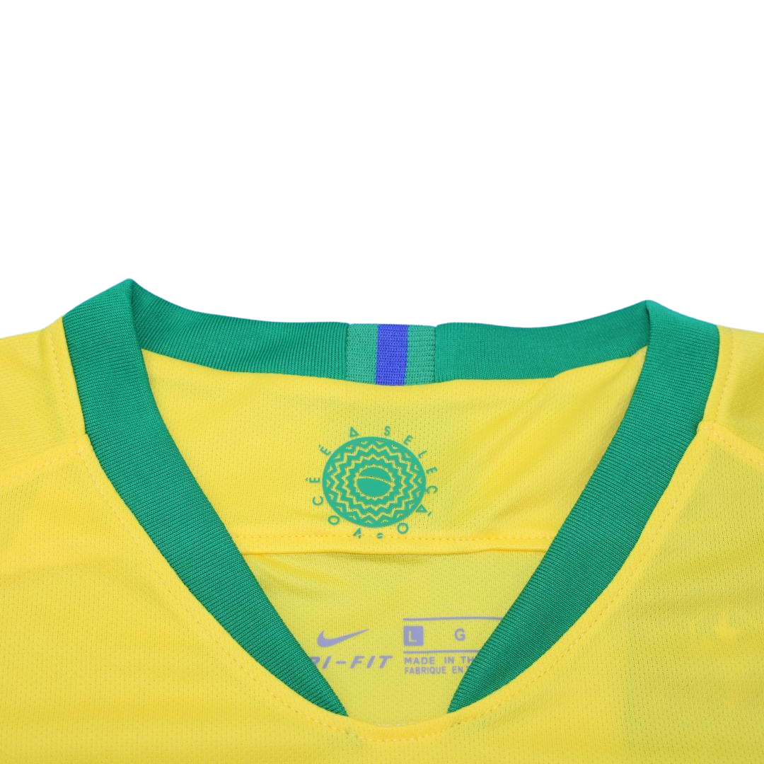 Camisa Retrô Brasil Home 2018