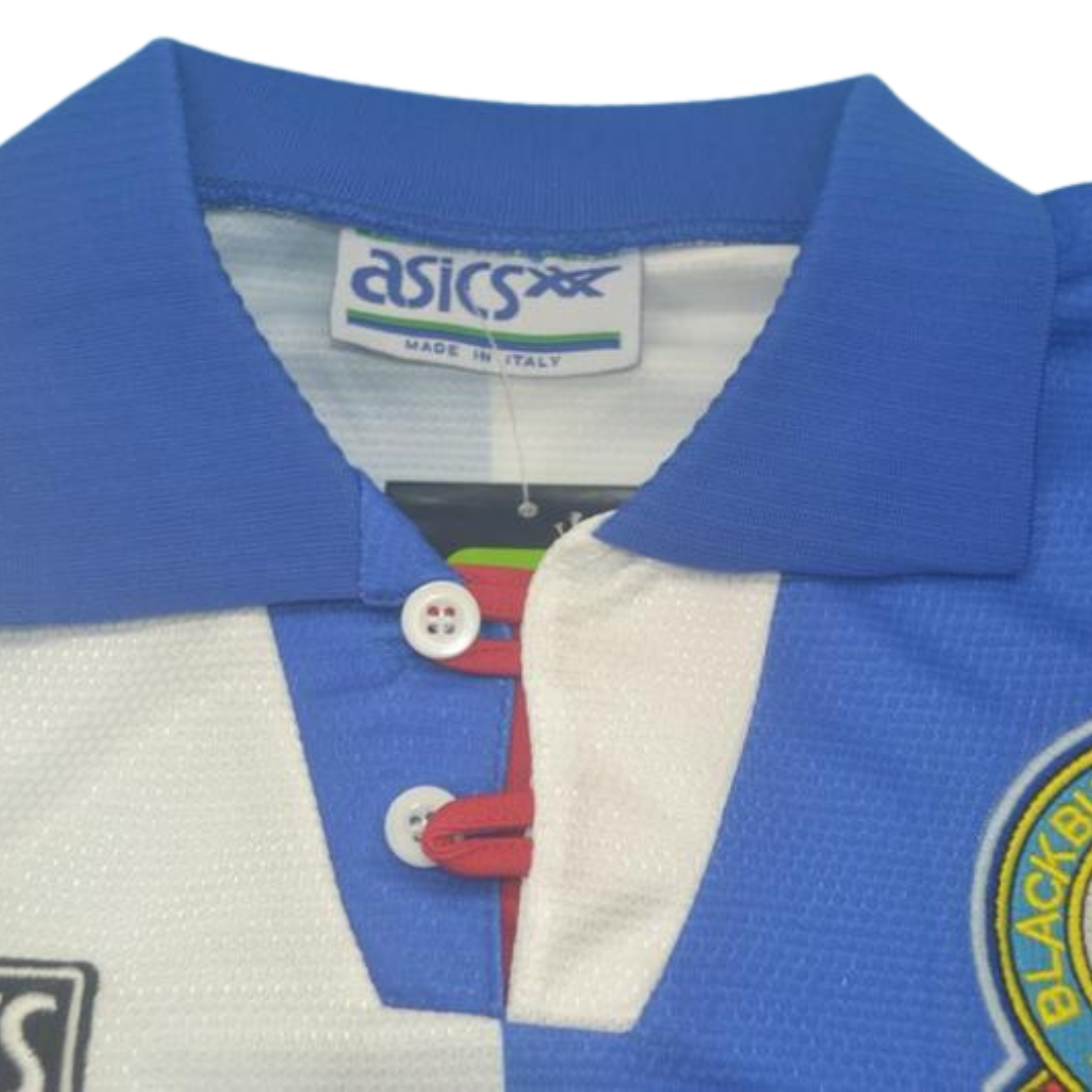 Camisa Blackburn Rovers Manga Longa 94/95 - Versão Retrô
