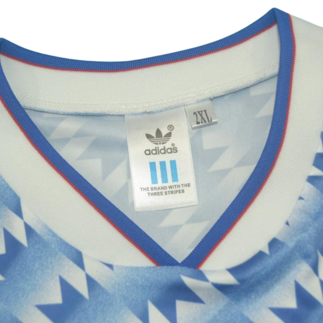 Camisa Manchester United Manga Longa 90/92 - Versão Retrô