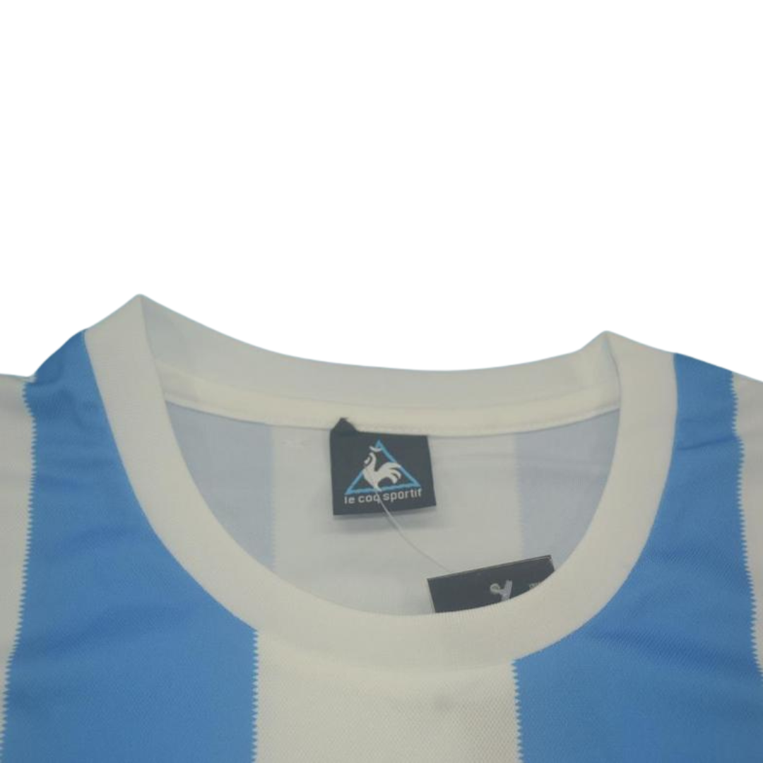 Camisa Argentina Manga Longa Home 1986 - Versão Retrô